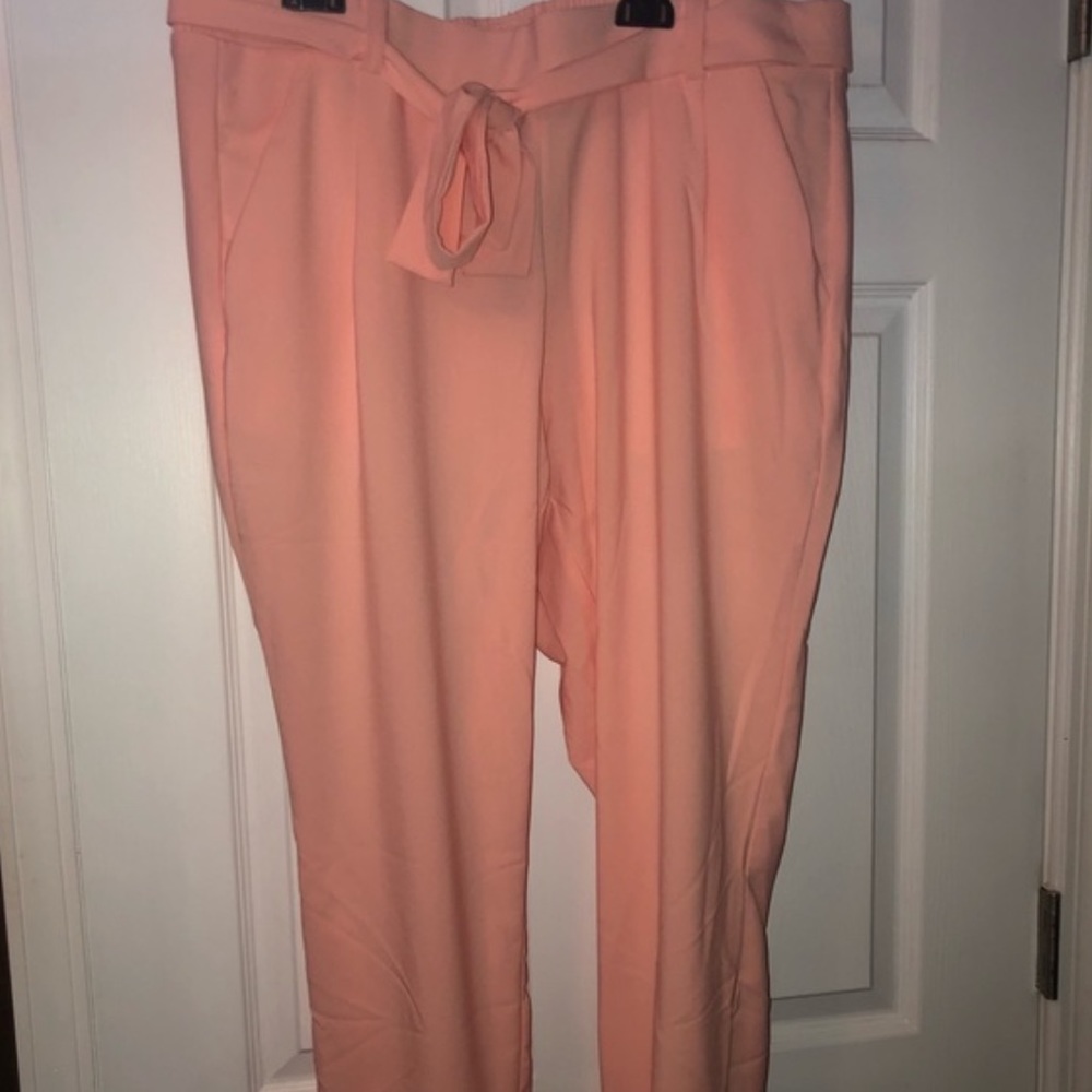 3X TIE FRONT TROUSERS TORRID NWT